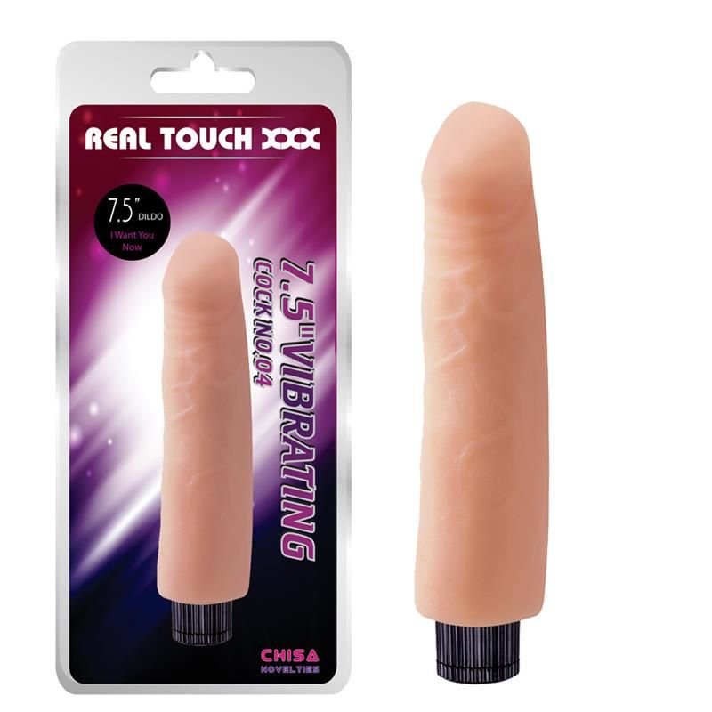 Chisa vibrator No.04 T-Skin 7,5" huidskleur