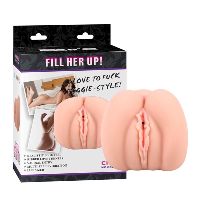 Chisa masturbator Fill Her Up T-Skin 17,7 cm huidskleur