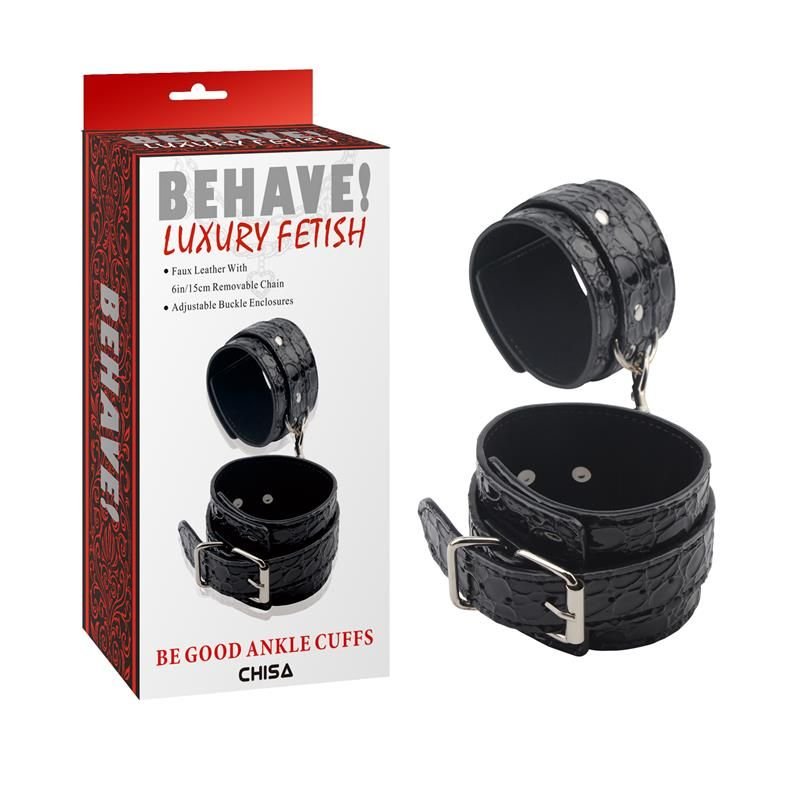 Chisa Ankle Cuffs Be Good (Zwart)