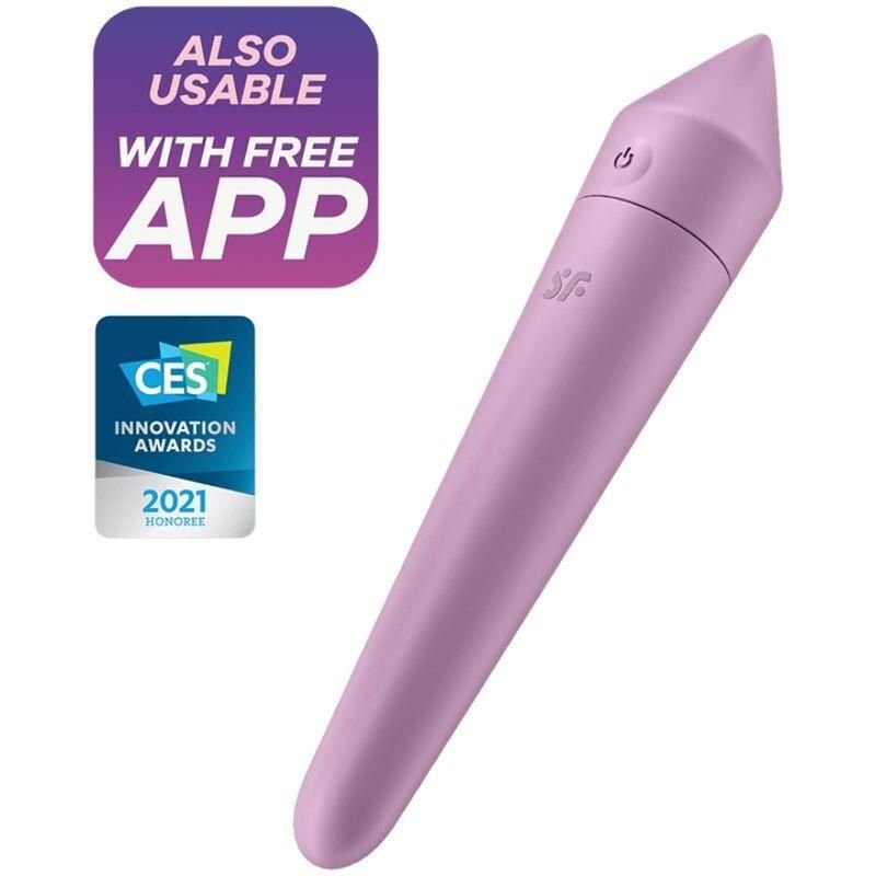 Satisfyer Ultra Power Bullet 8 Vibrating Bullet (Lilac)