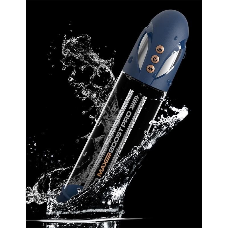 PumpWorx Max Boost Pro Flow automatische stroker (blauw)