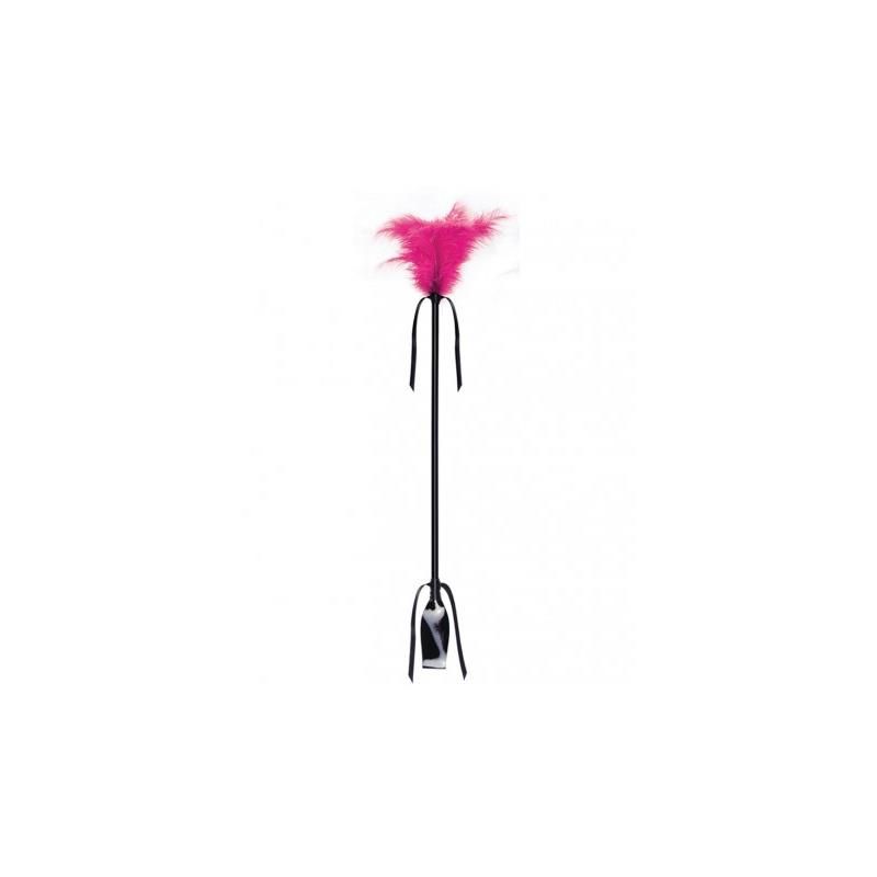 Secret Play fuchsia plumeau en rijzweep