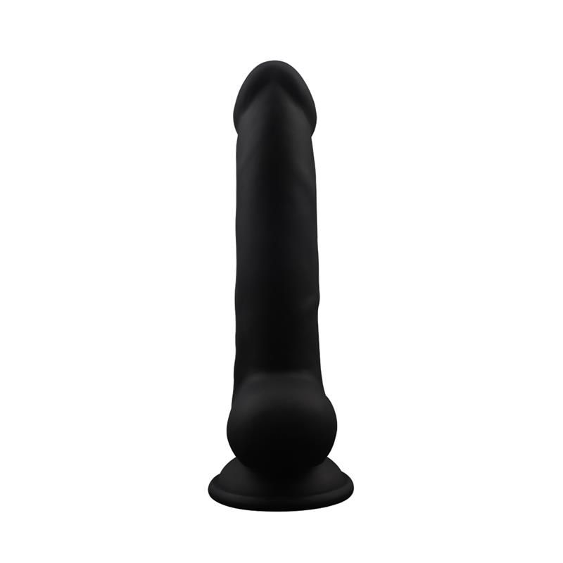 Chisa Trooper dildo 8" vloeibaar siliconen (zwart)