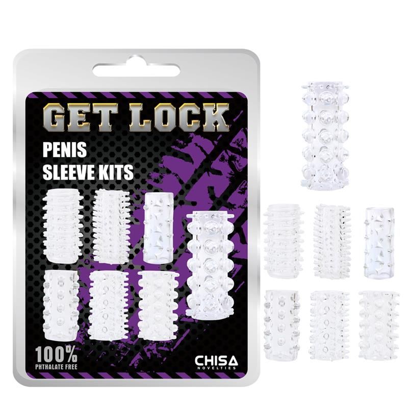 Chisa set penissleeves, transparant
