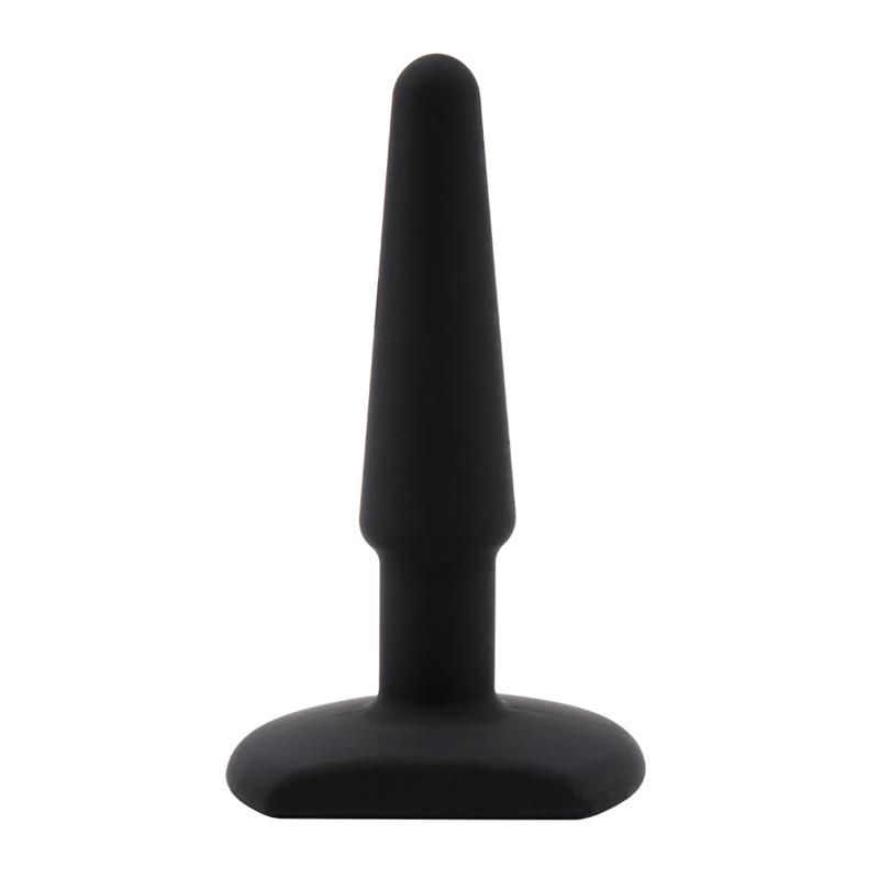 Chisa buttplug 4" siliconen (zwart)