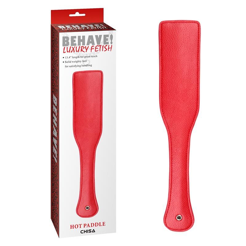 Chisa spanking paddle Hot Paddle (rood)