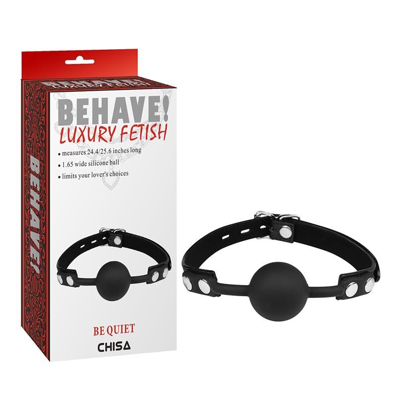 Chisa siliconen ballgag Be Quiet