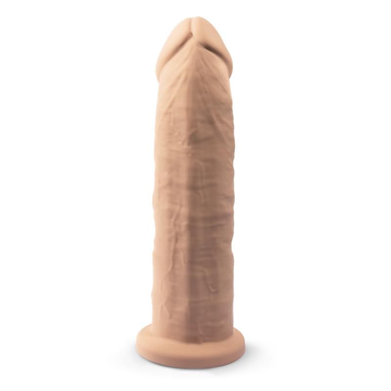 SilexD dildo Dual Density siliconen mod. 2 - 9"