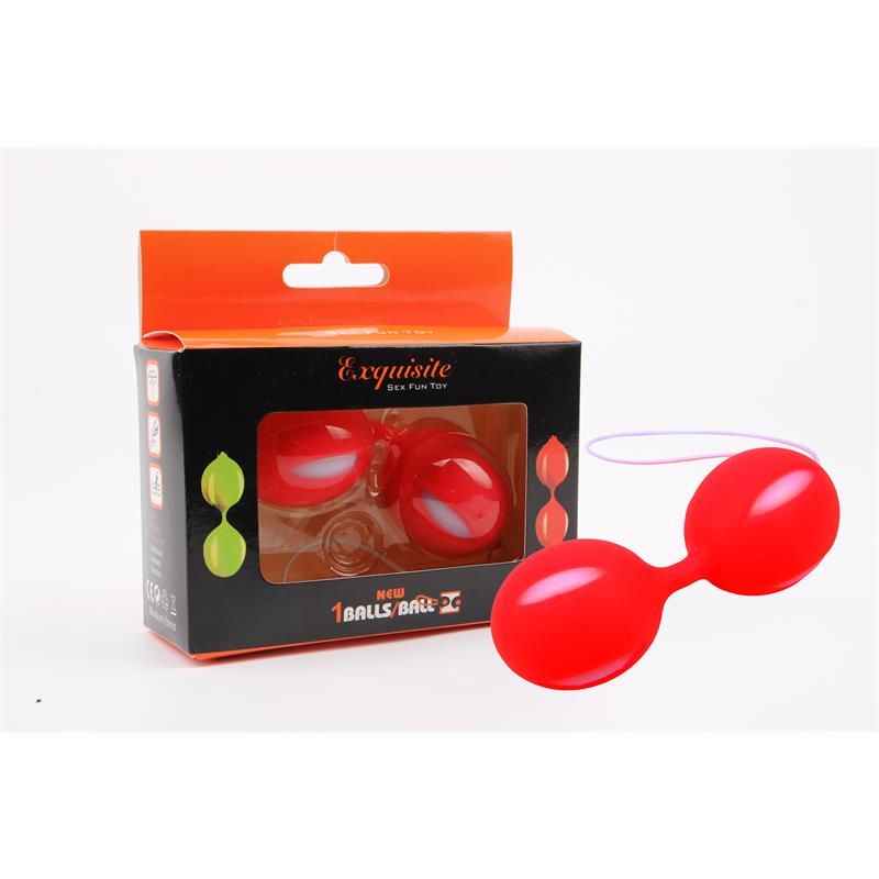 Chisa Ben Wa-balletjes 10,3 cm (rood)