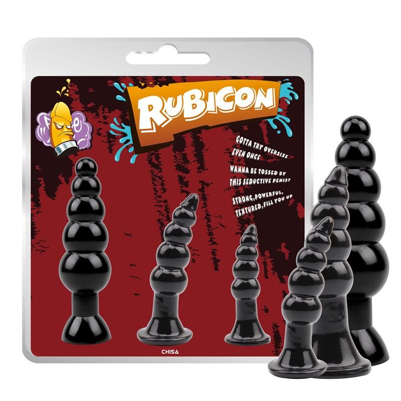 Chisa set van 3 buttplugs Late Night Pleasure