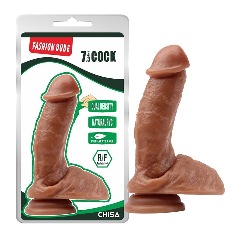 Chisa dildo met dubbele dichtheid Fashion Dude 18.5 x 4.3 cm