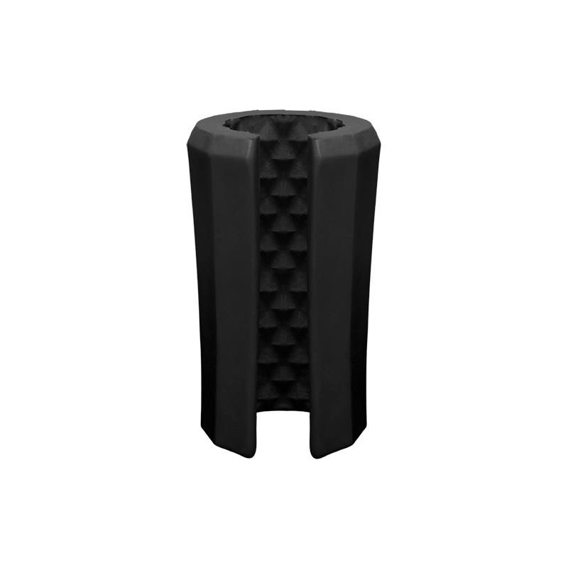 OptiMALE siliconen masturbator Platinum (zwart)