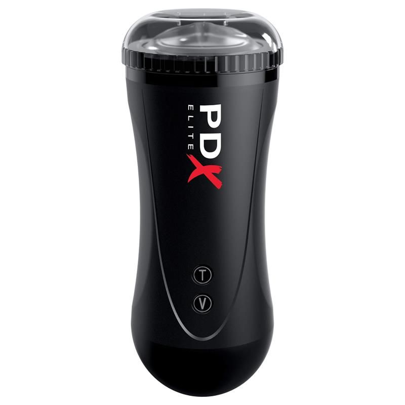 PDX Elite Moto Stroker masturbator met mond