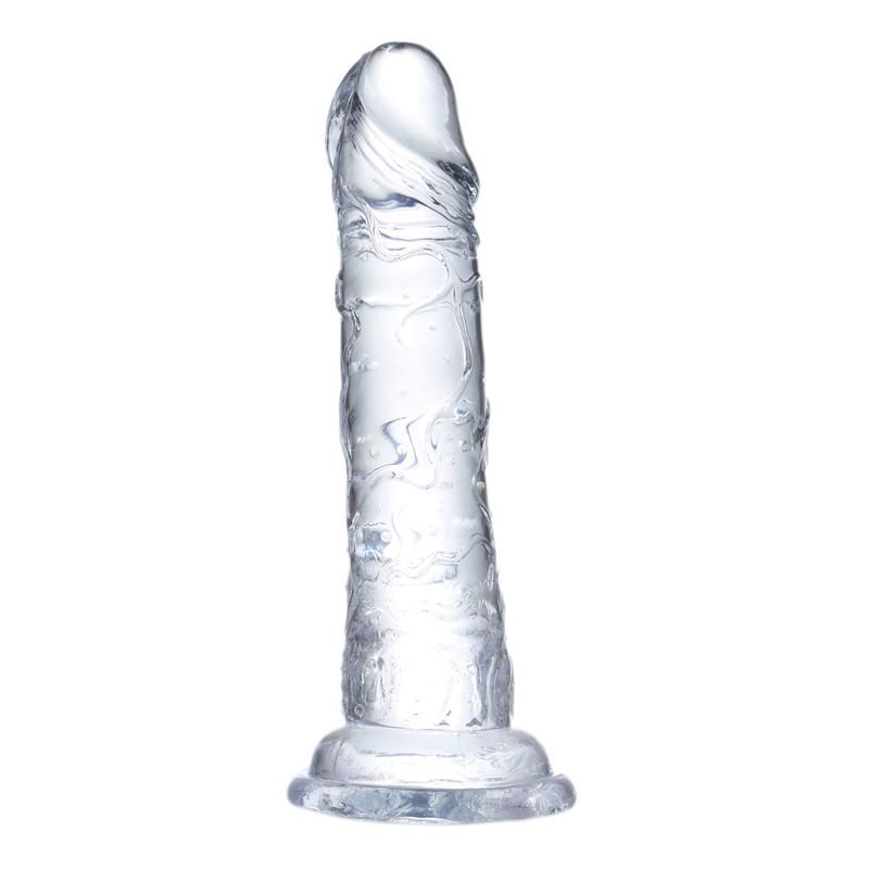 Glazed realistische dildo 19 cm