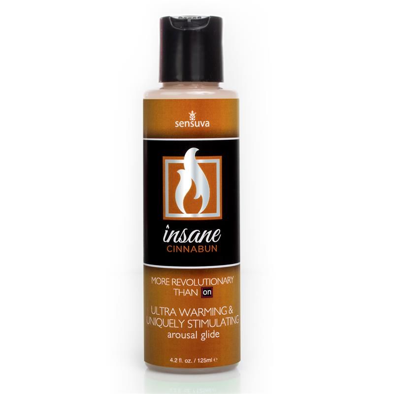 Sensuva Insane Arousal glijmiddel kaneelbroodje 125 ml