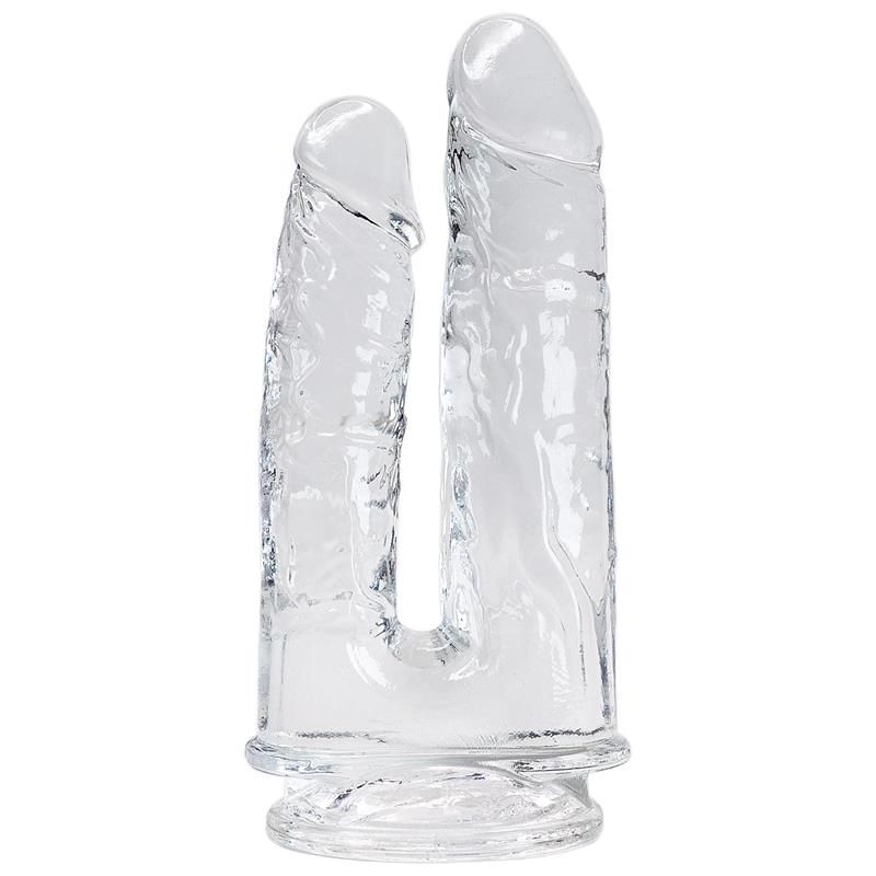 Alive Imperium dubbele dildo jelly, transparant