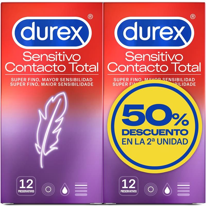 Durex condooms Super Fine Sensitive duopak 2 x 12 stuks