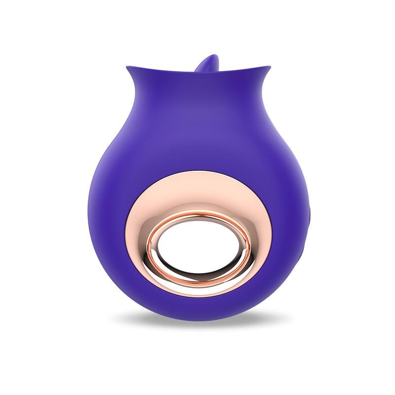 Action No. TwentyFive likkende tong en vibrator
