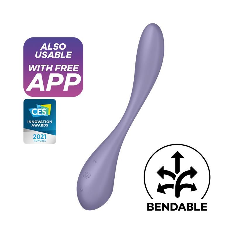 Satisfyer G-Spot Flex 5+ multivibrator (lila)