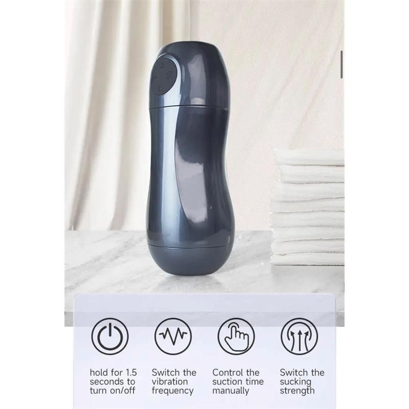 Tardenoche Tronik 2.0 masturbator met zuigen en vibratie