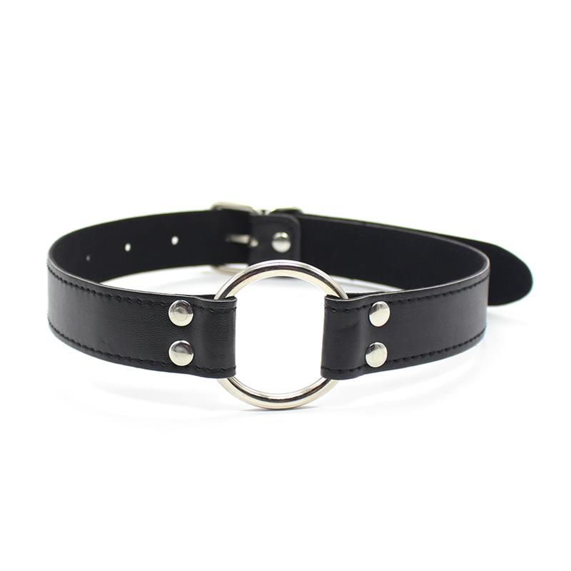 LateToBed metalen O-ring gag, ring 5 cm