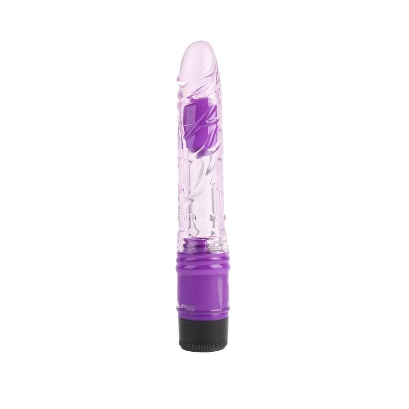 Chisa realistische vibrator 8,8" paars TPR