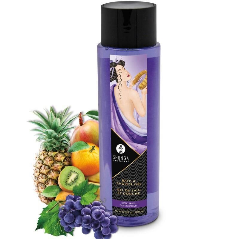 Shunga bad- en douchegel exotisch fruit 370 ml