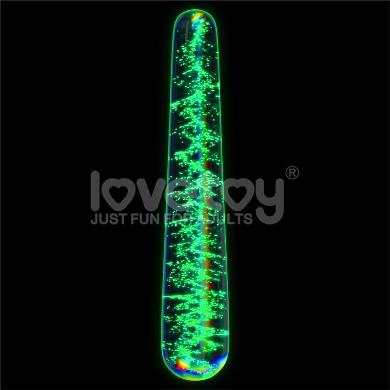 Lovetoy Twilight Gleam glazen dildo slim