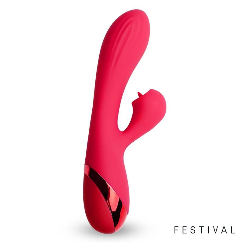 Festival Turna vibrator (rood)