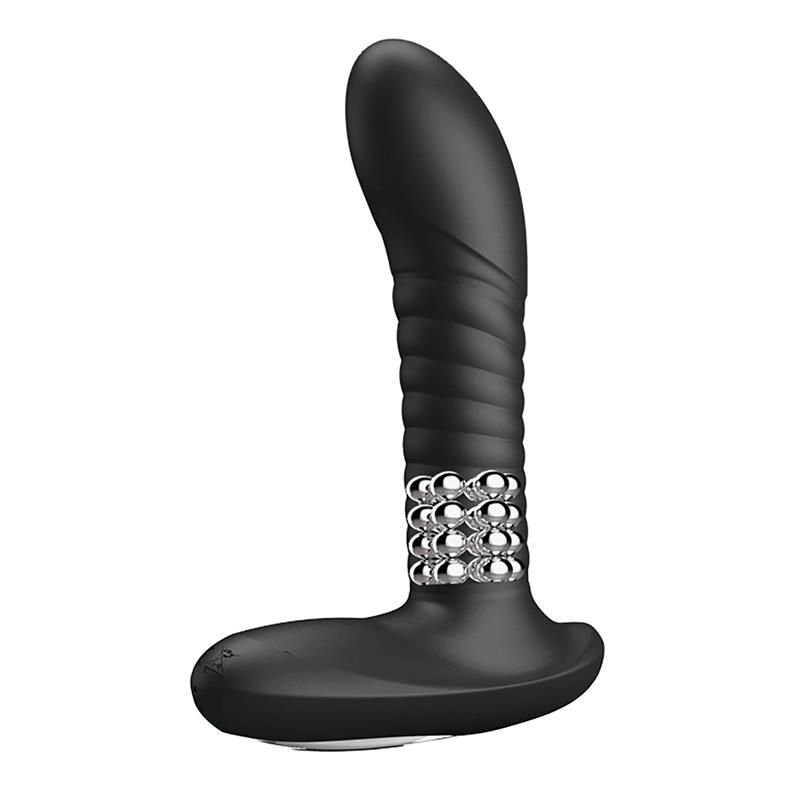 Pretty Love anaalstimulator met rollende kralen (zwart)