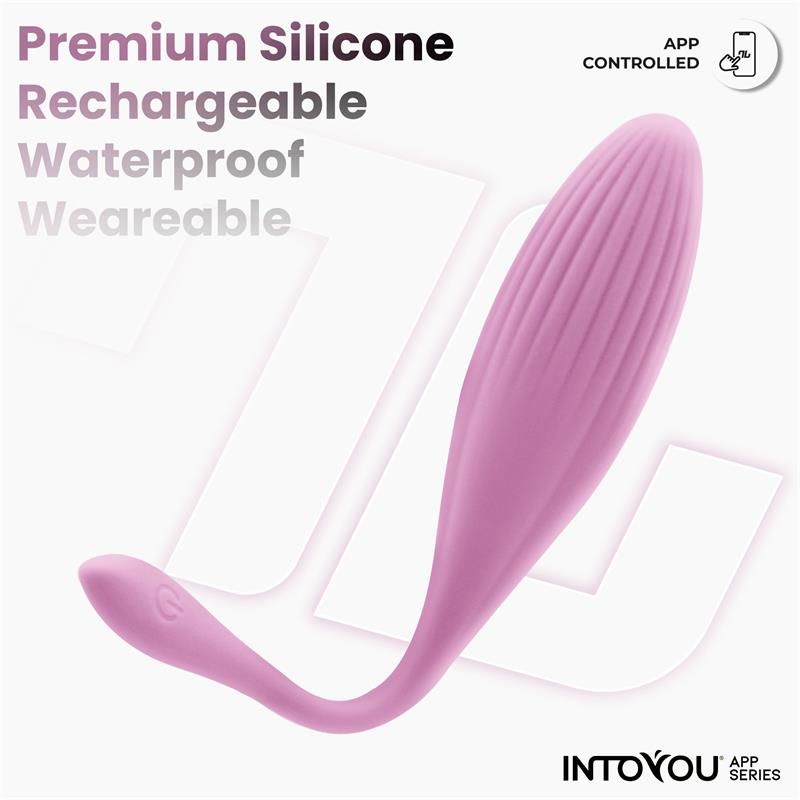 IntoYou vibrerend eitje met draaiende kralen en app