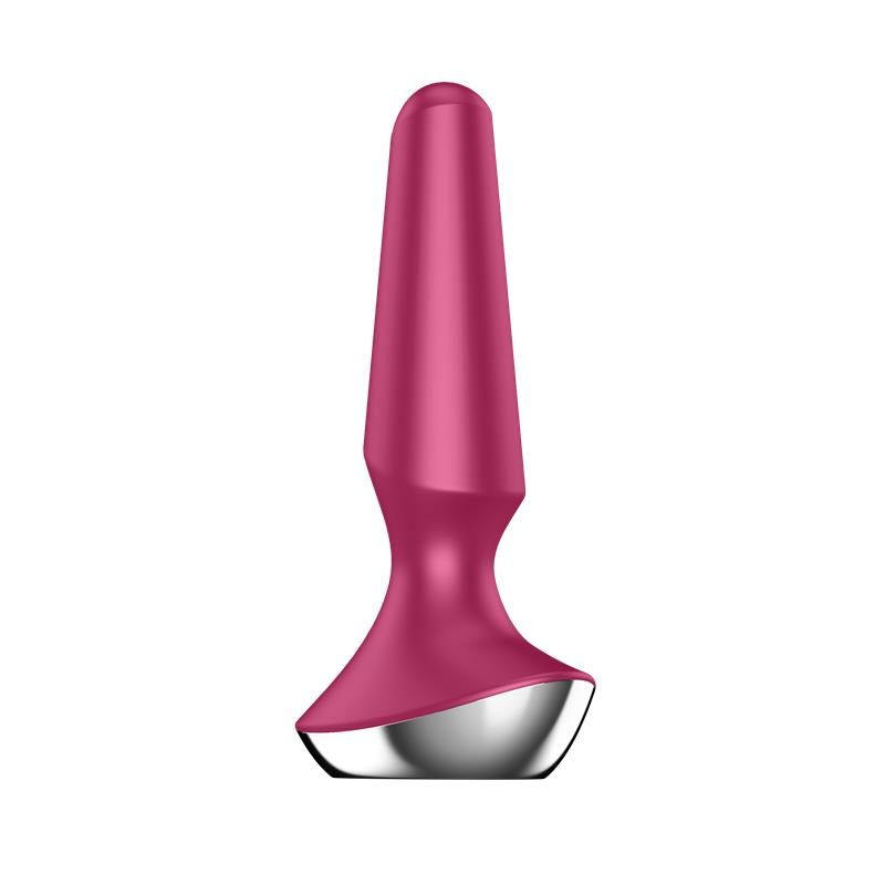 Satisfyer Plug-ilicious 2 vibrerende buttplug (berry)
