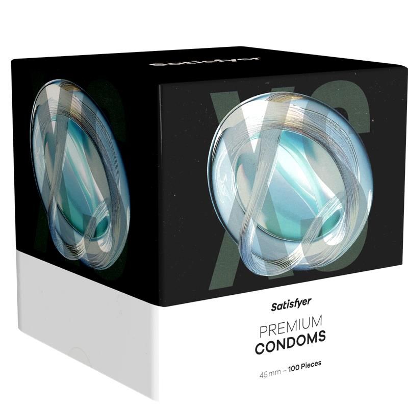 Satisfyer condooms 100 stuks maat 45