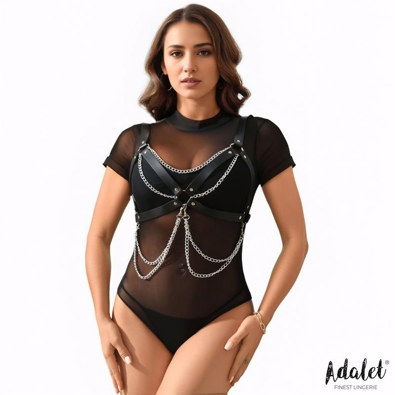 Adalet Lingerie Noelle borstharnas met ketting, one size