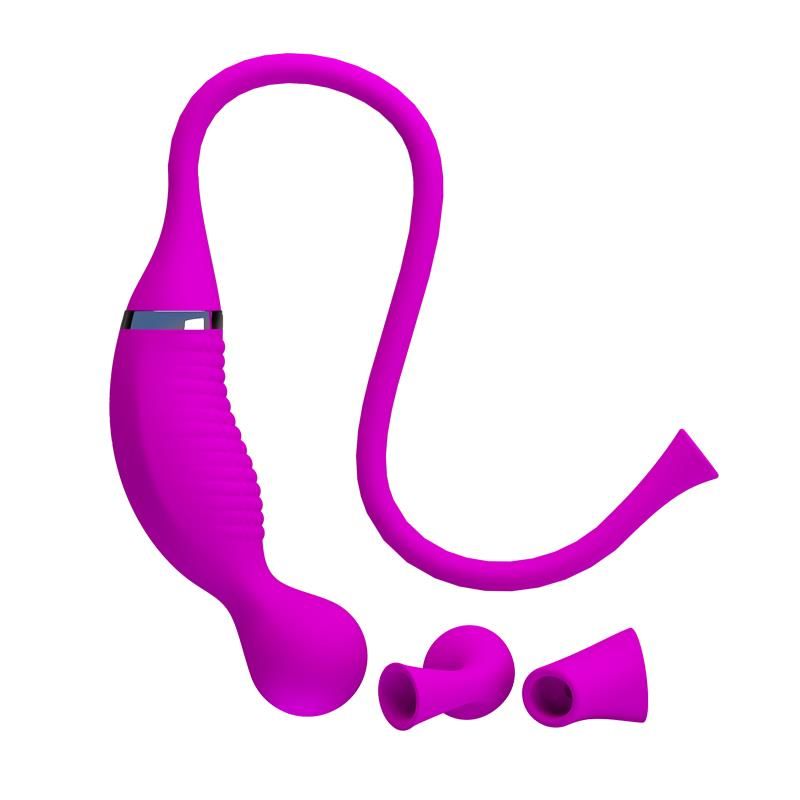 Romance stimulator met zuigfunctie 3-in-1