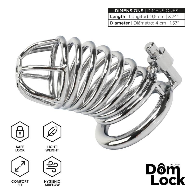 Domlock Warden kuisheidskooi maat S