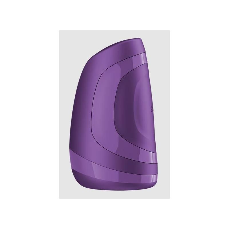 Satisfyer Men Heat vibrator op batterijen (donkerbes)