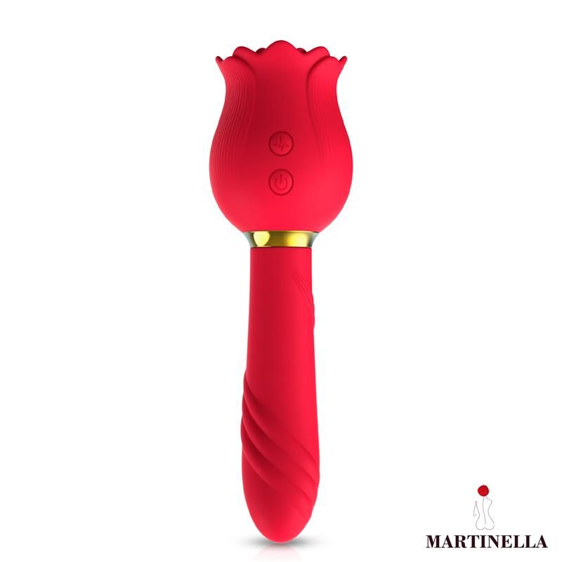 Martinella Rose met Zuiging en Trillingen 2-in-1