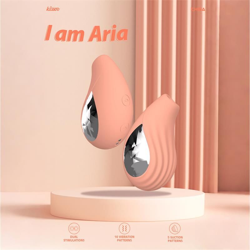 Chisa Aria Clitorale zuigtoy met luchtdrukvibrator