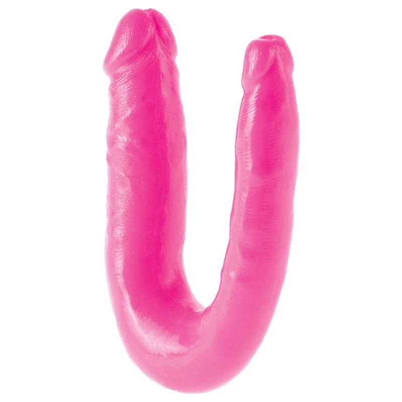 Dillio dildo Double Trouble (roze)