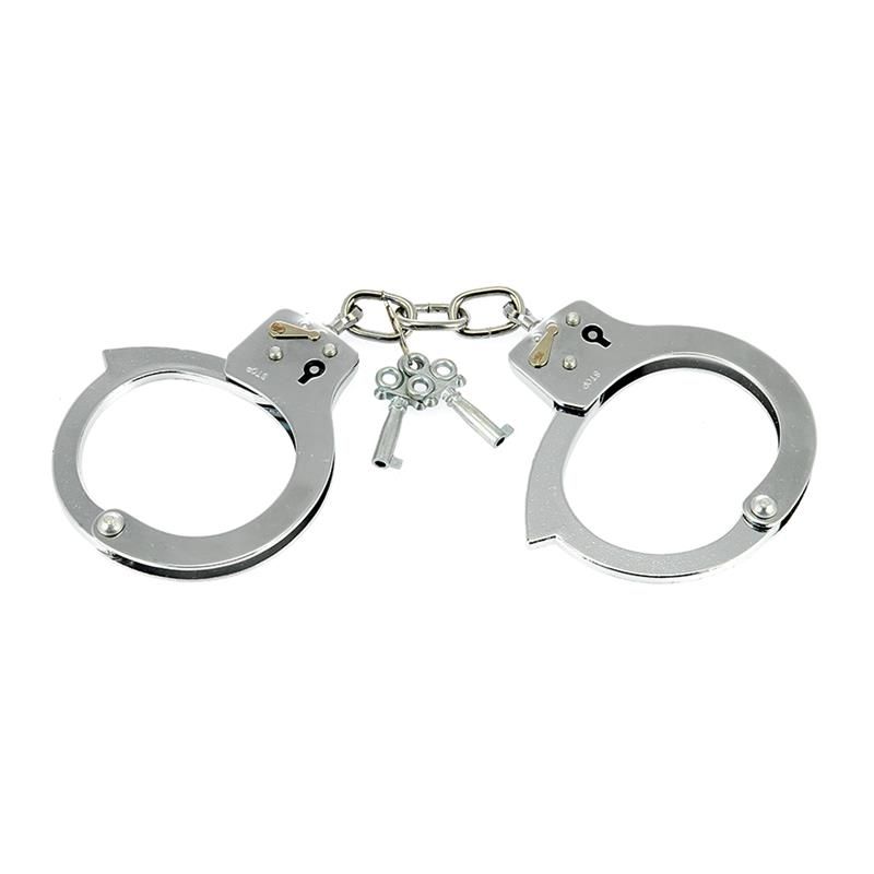 Bondage Play verstelbare metalen boeien