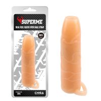 Chisa penissleeve Real Feel T-Skin huidkleur, afbeelding 2