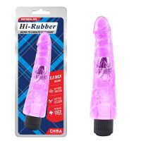 Chisa Hi-Rubber vibrator 8,8" (paars), afbeelding 2