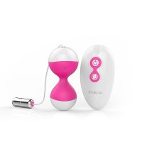 Nalone Miu Miu vibrerend eitje en kegelballen (fuchsia), afbeelding 3