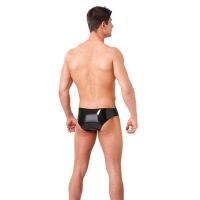 Latex Play latex boxer met plug aan de binnenkant, afbeelding 3