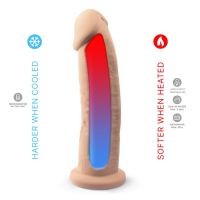 SilexD dildo Dual Density siliconen mod. 2 - 9", afbeelding 5