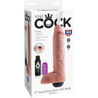 King Cock spuitende dildo met ballen 11", afbeelding 5