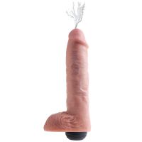 King Cock spuitende dildo met ballen 11", afbeelding 4
