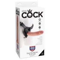 King Cock strap-on met dildo 9", afbeelding 3