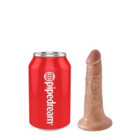 King Cock realistische dildo 5" tan